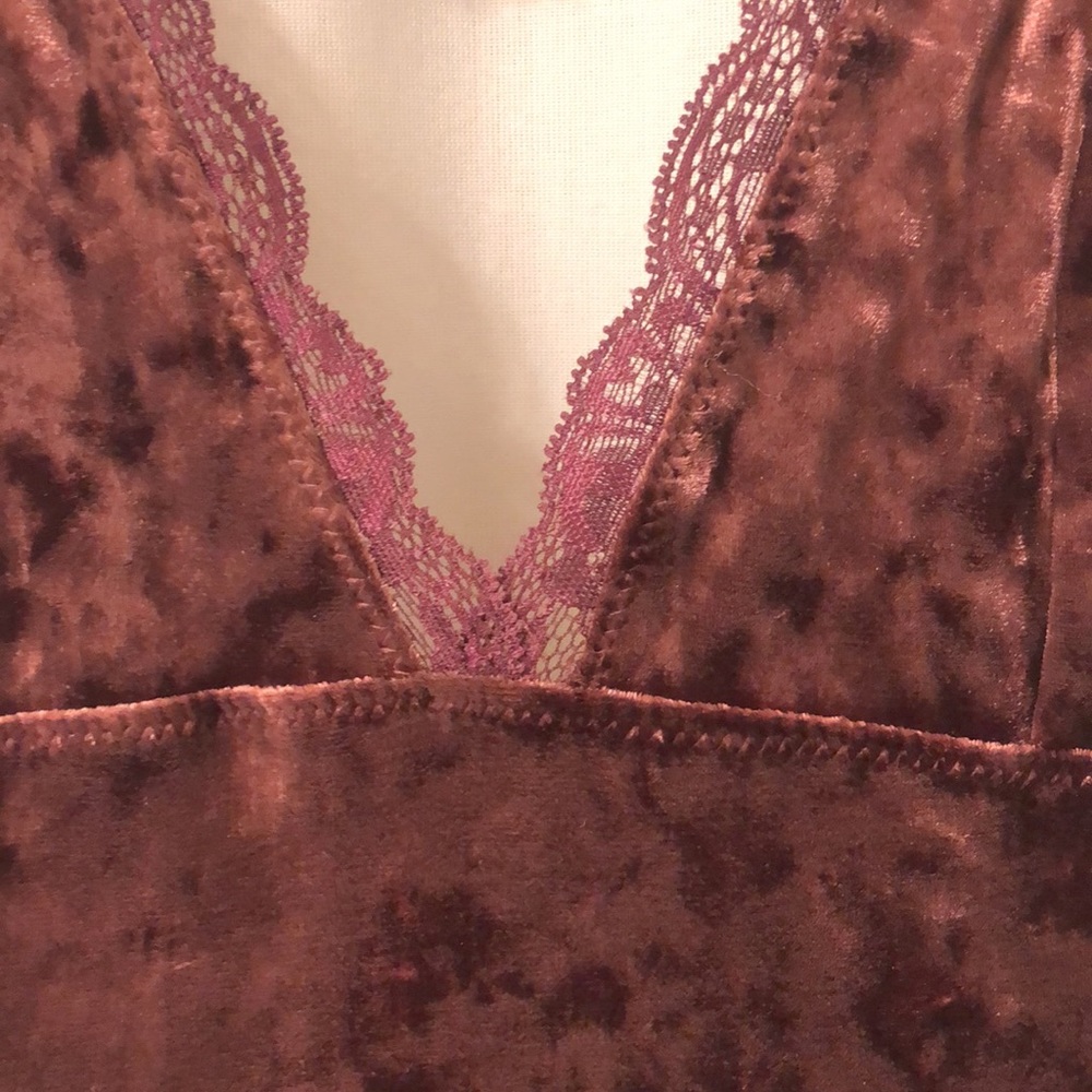 Nwt Free People Viper Velvet Mini Dress View 5